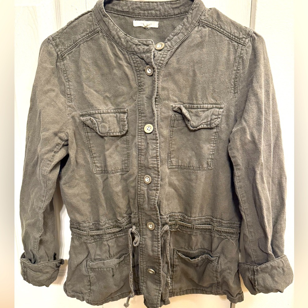 Women's Olive Green Utility Shirt